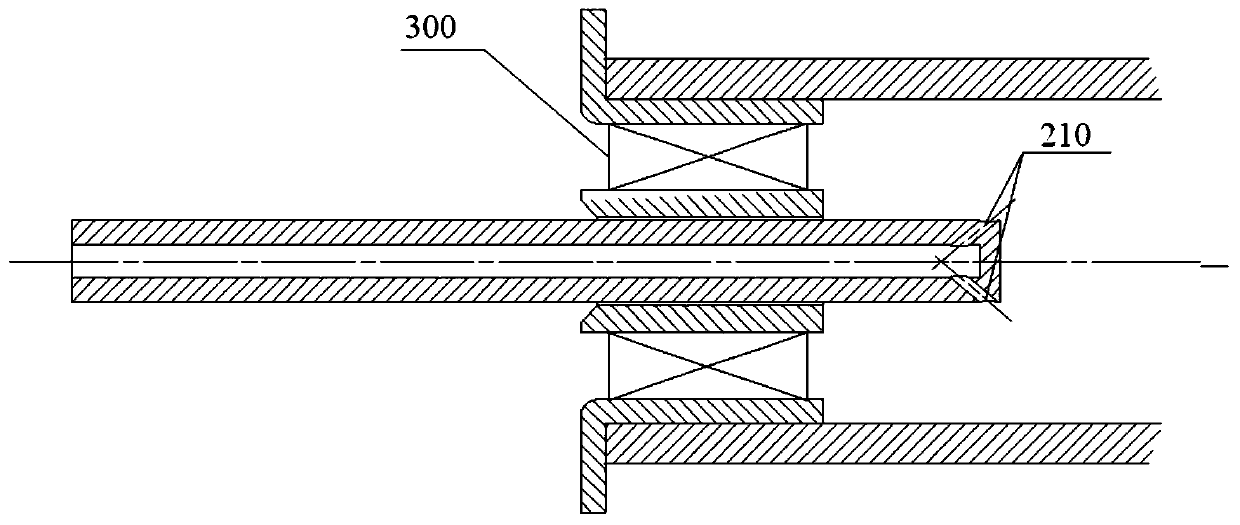 Evaporation tube and spray device