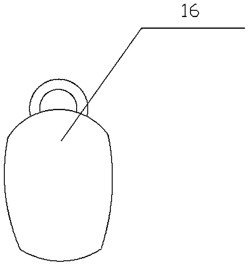 Device and method for treating stuck drill of perforated pile