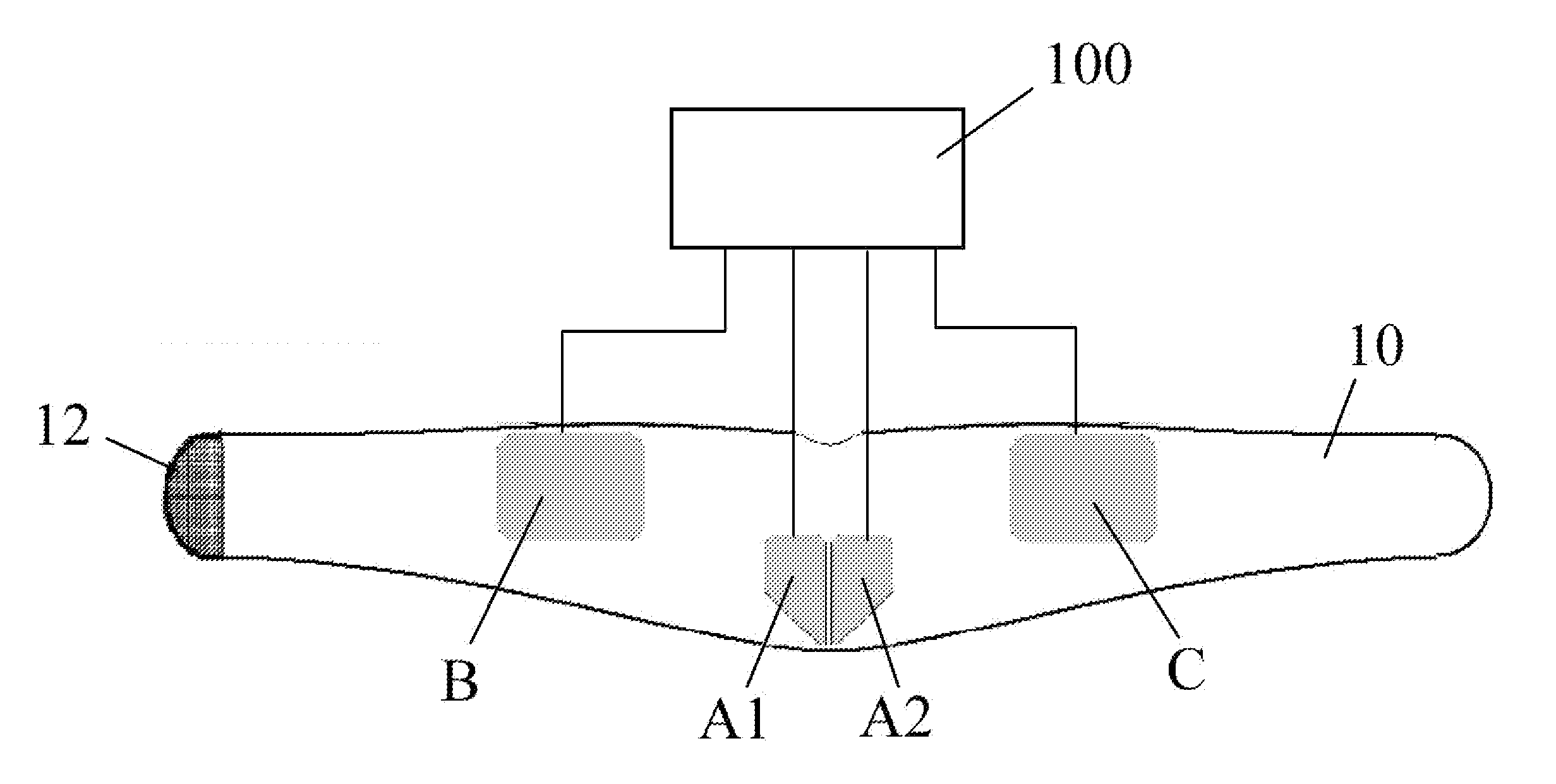 Method and apparatus for stimulating the lower back and abdominal muscles