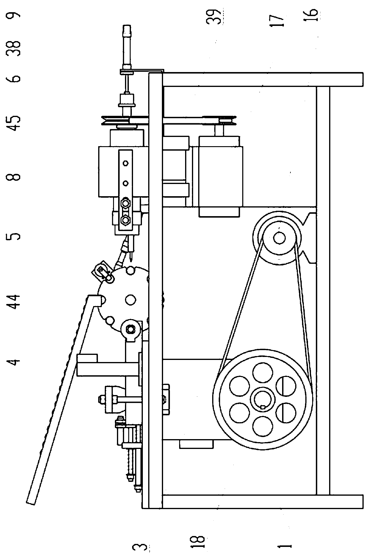 Punching tapping machine