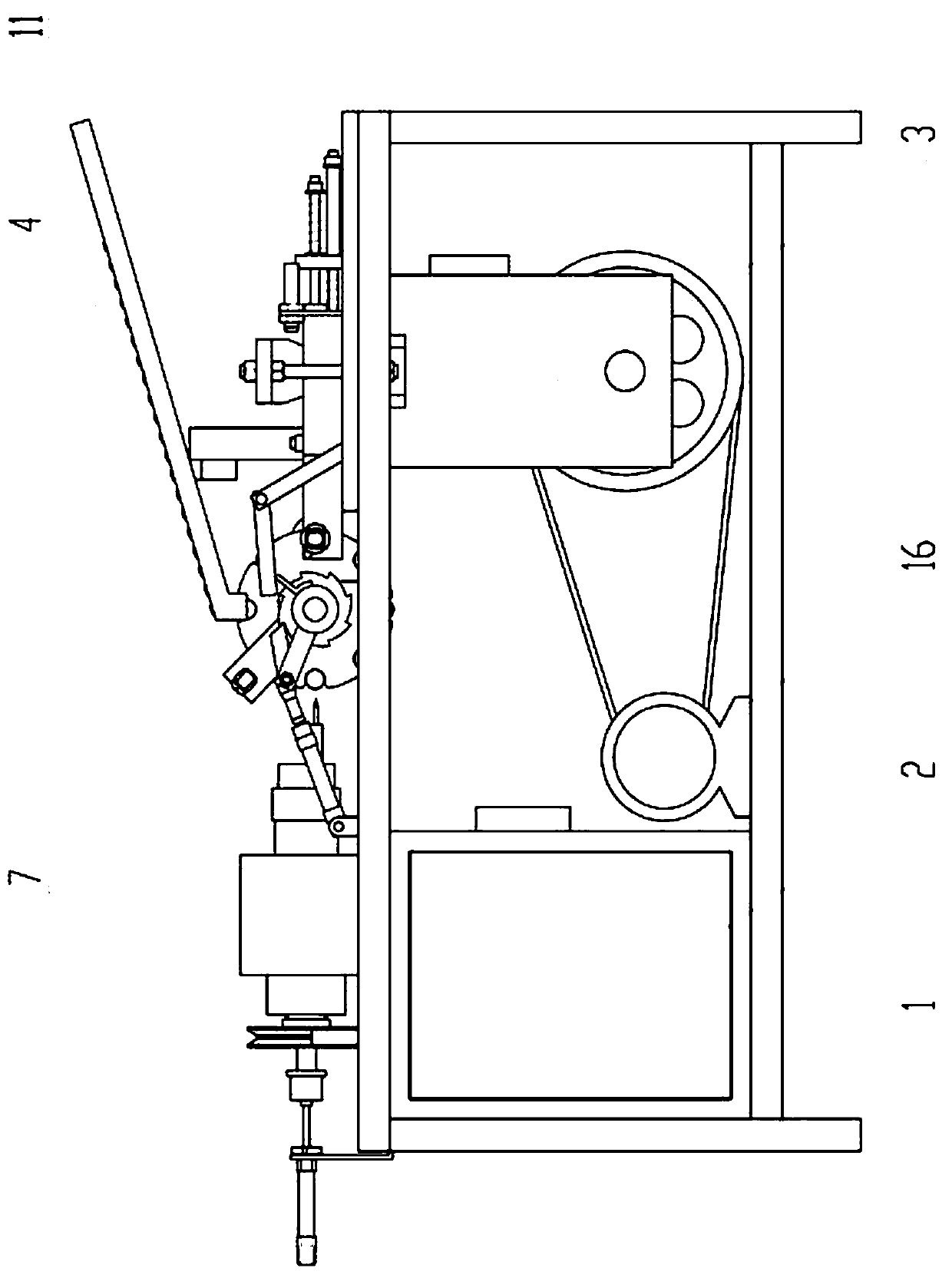 Punching tapping machine