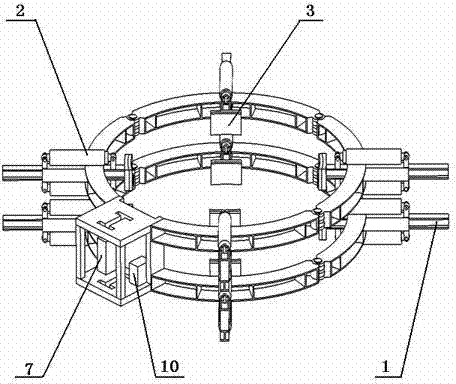 Multifunctional automatic climbing device