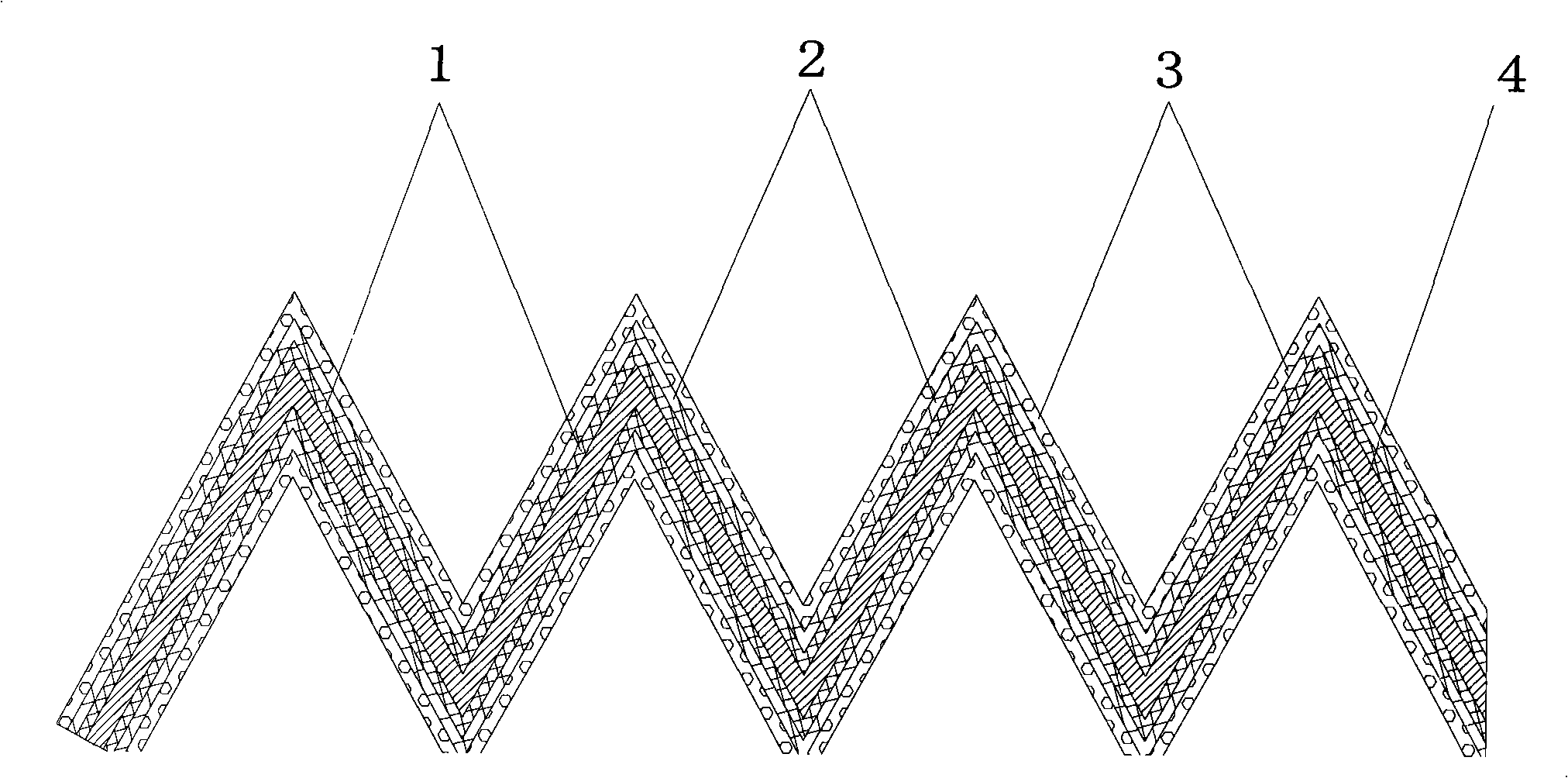 Transgenic cell overlapped vascular inner rack and manufacture method thereof