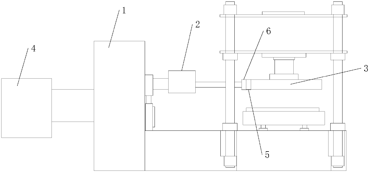 Device and method for loading and measuring of large load testing machine