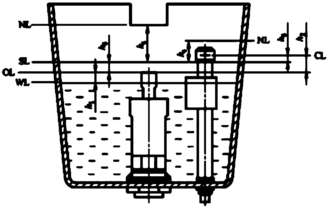 Method for detecting water inlet noise of toilet water tank by effective perceived noise level impulse measurement method