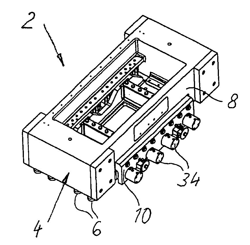 Quick change device for the oscillating tool of a vibration welding machine