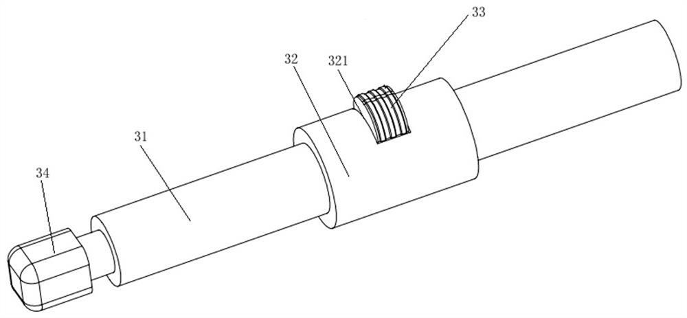 A magnetic therapy pillow with a rotating massage device