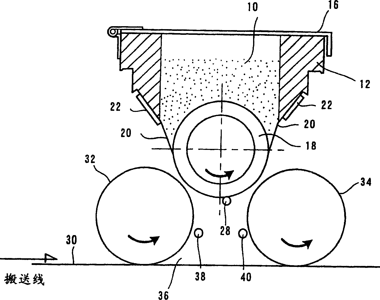 Powder distributor