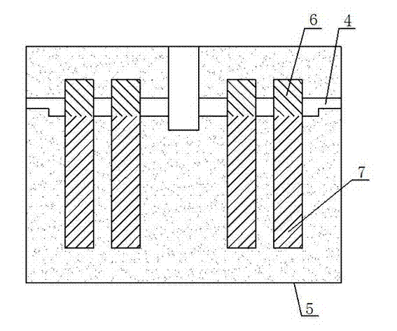 Method for lost foam casting of bimetal bi-solution composite crusher hammer head