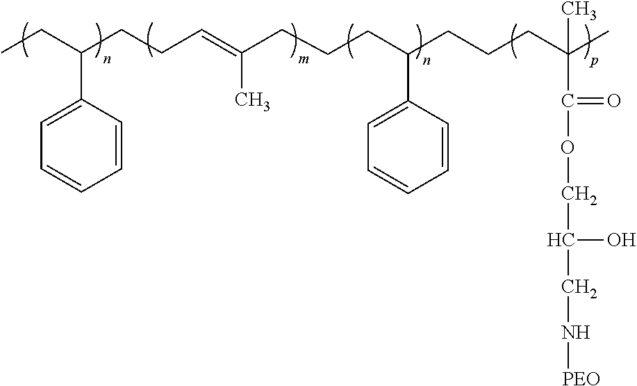 Substrate coated with a hydrophilic elastomer