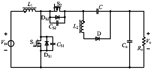 High voltage rise DC/DC converter