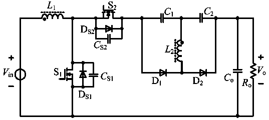 High voltage rise DC/DC converter