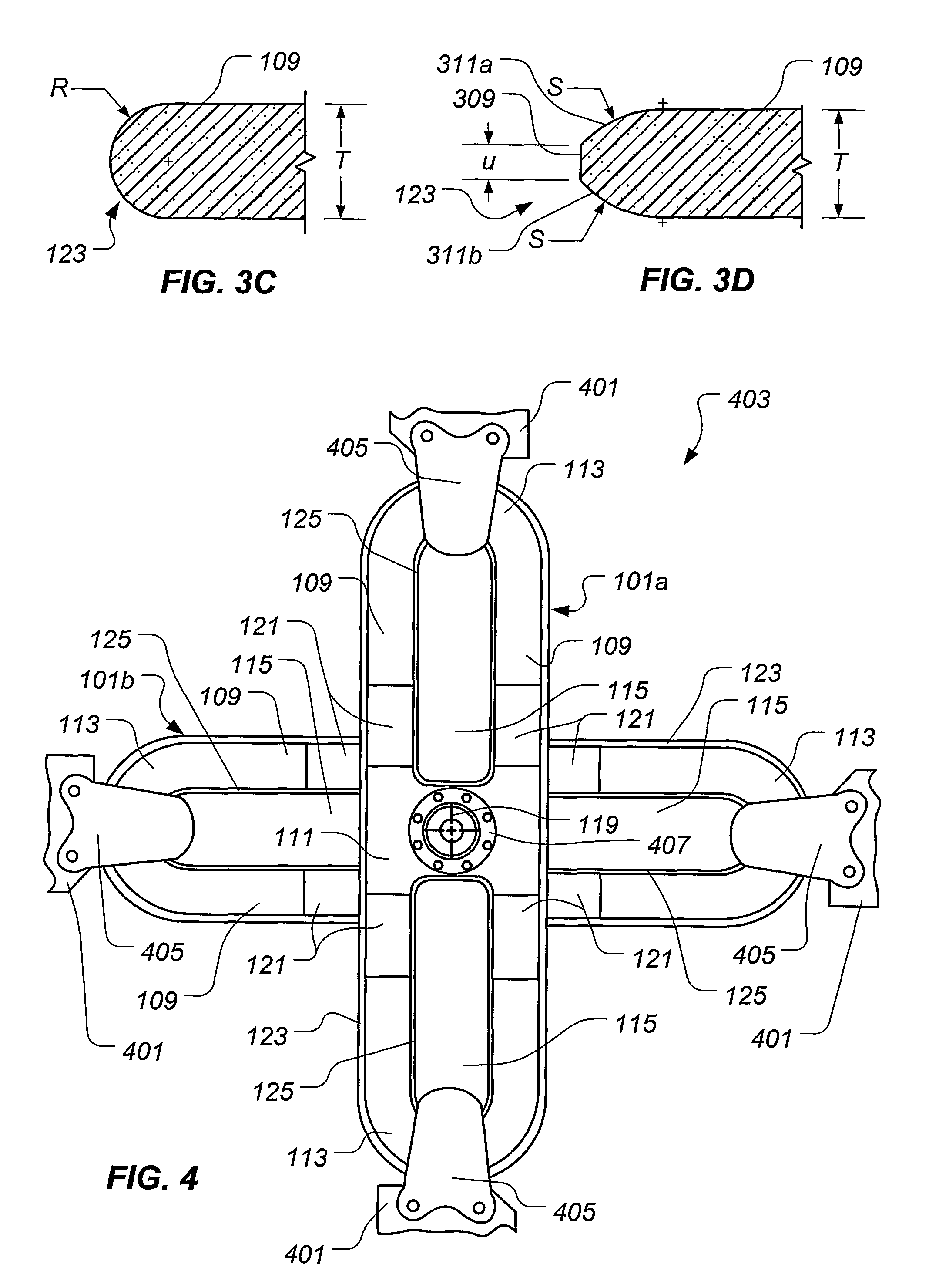 Helicopter rotor yoke and method of making same