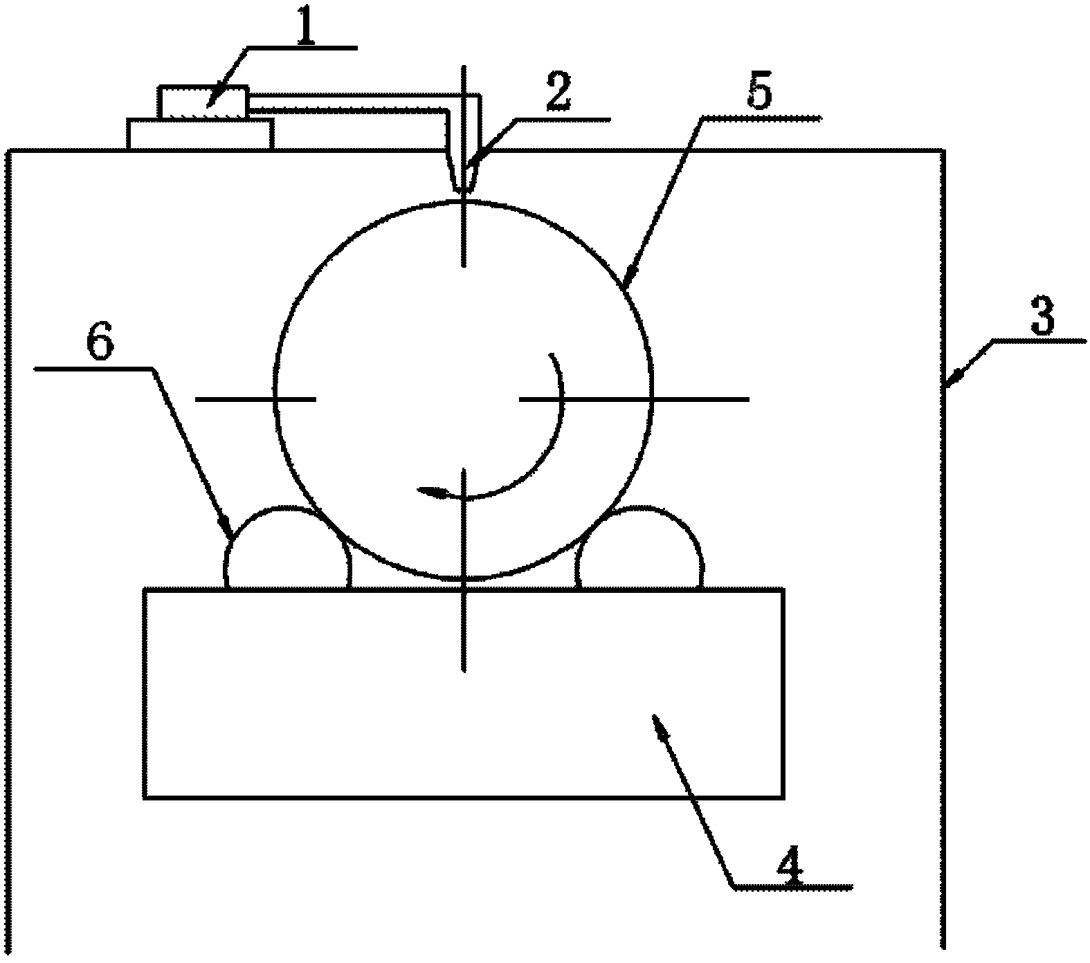 Thick-walled tube saddle port cutting mould, and formation method and application method thereof