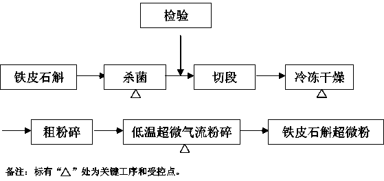 Dendrobium candidum paste mask and preparation method thereof