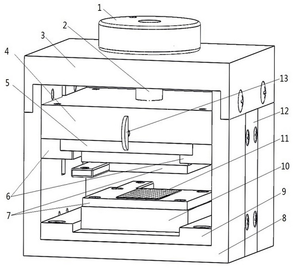 Fixture for conductivity test and assembling method thereof