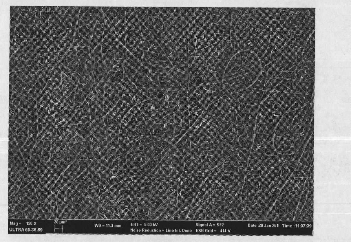 Preparation method of biodegradable diaphragm for promoting regeneration of periodontal tissue