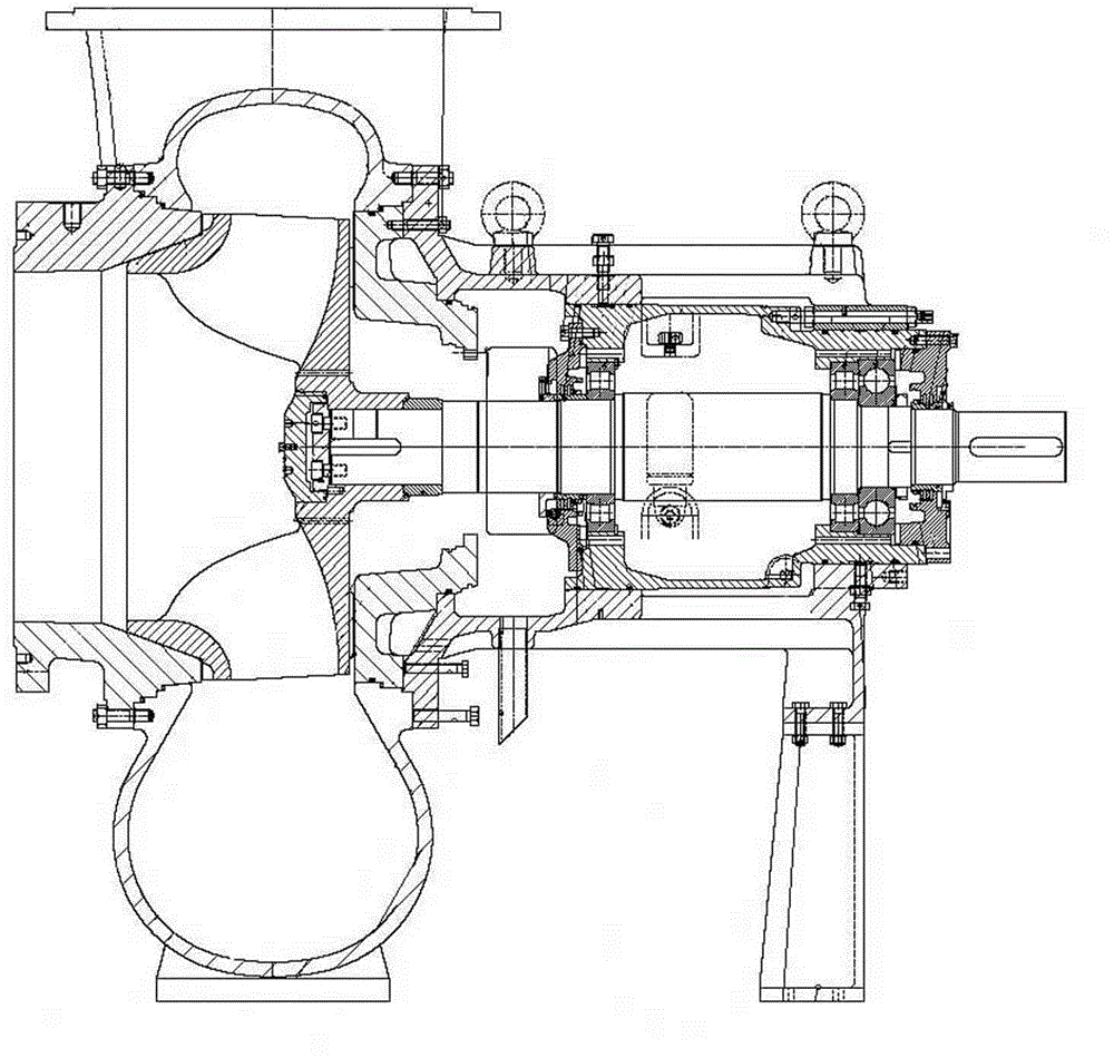 Silicon carbide ceramic lined desulphurization pump