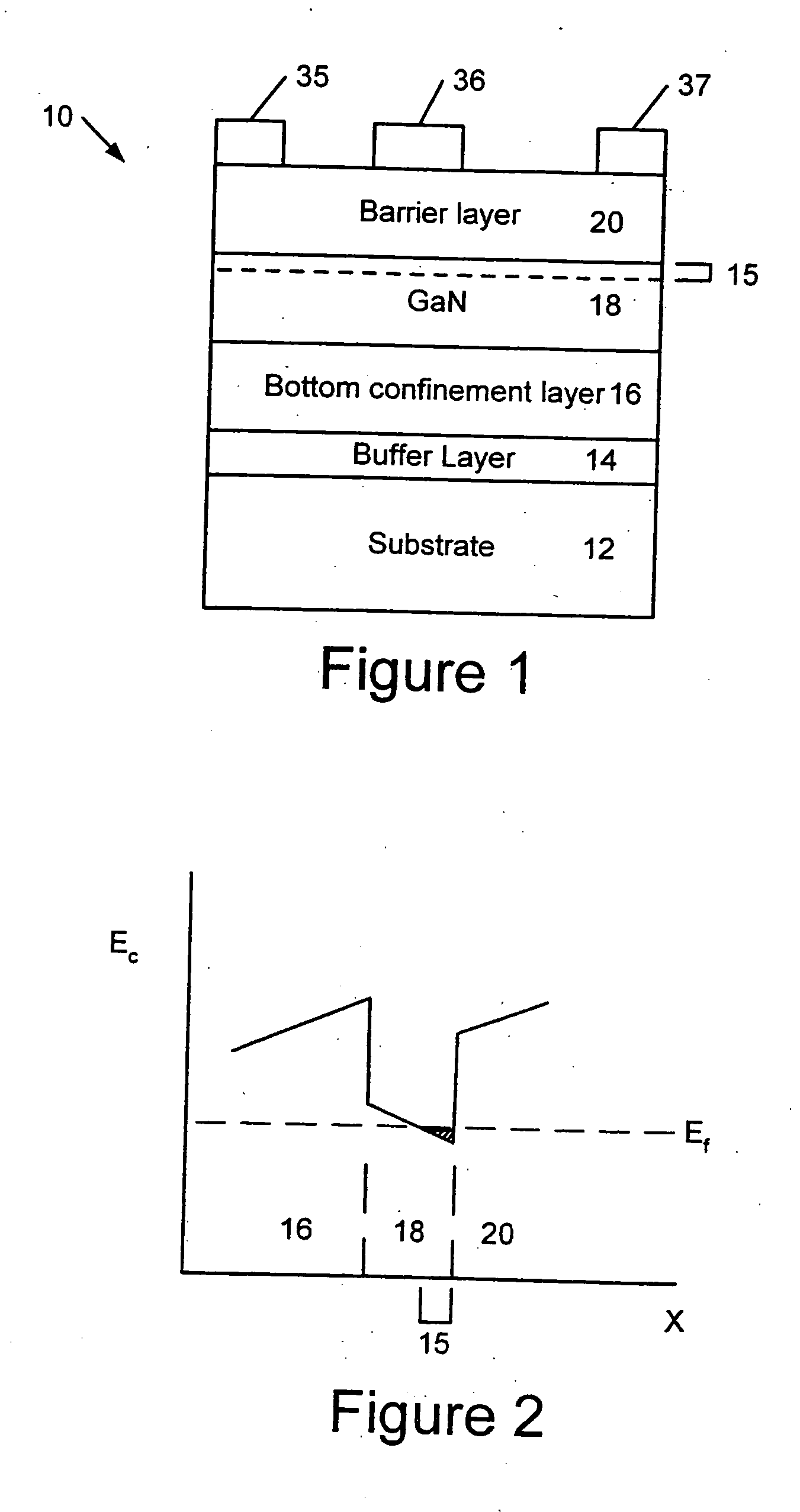 Strain balanced nitride heterojunction transistors and methods of fabricating strain balanced nitride heterojunction transistors