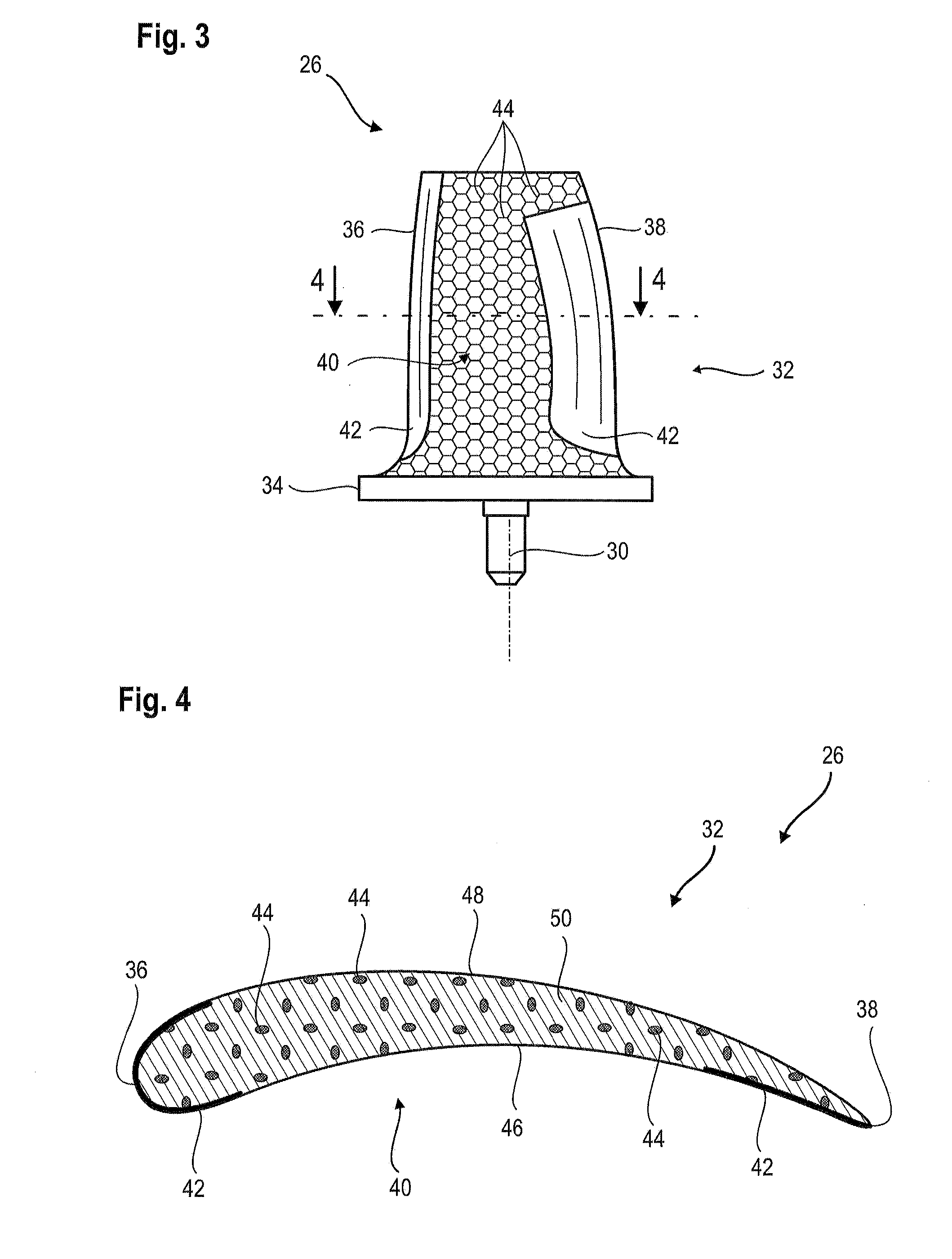 Composite Blade Made by Additive Manufacturing