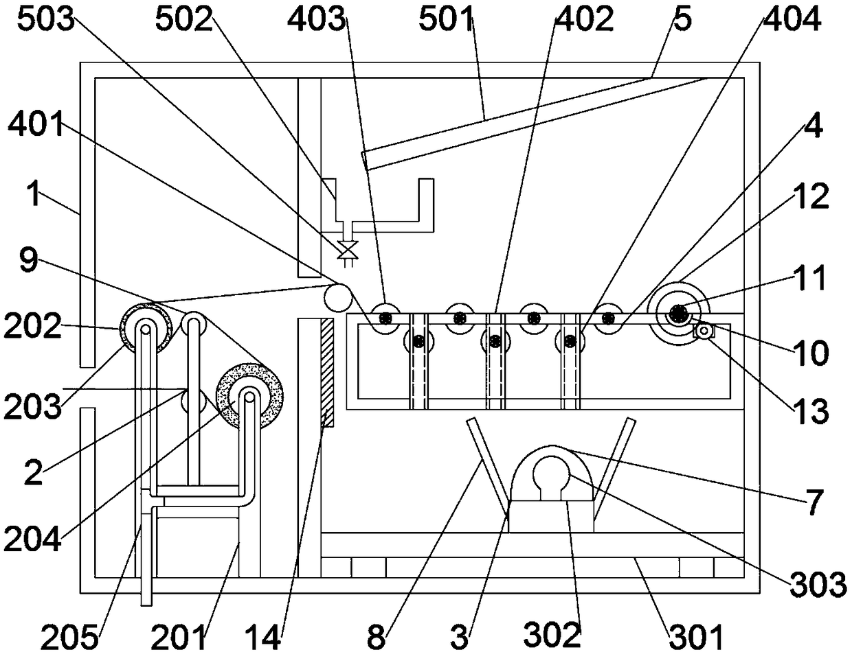 Energy-saving drying device for papermaking equipment