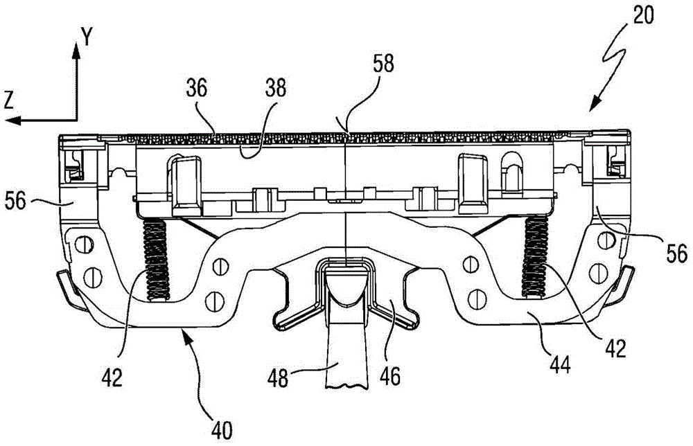 Cutting head and hair cutting appliance