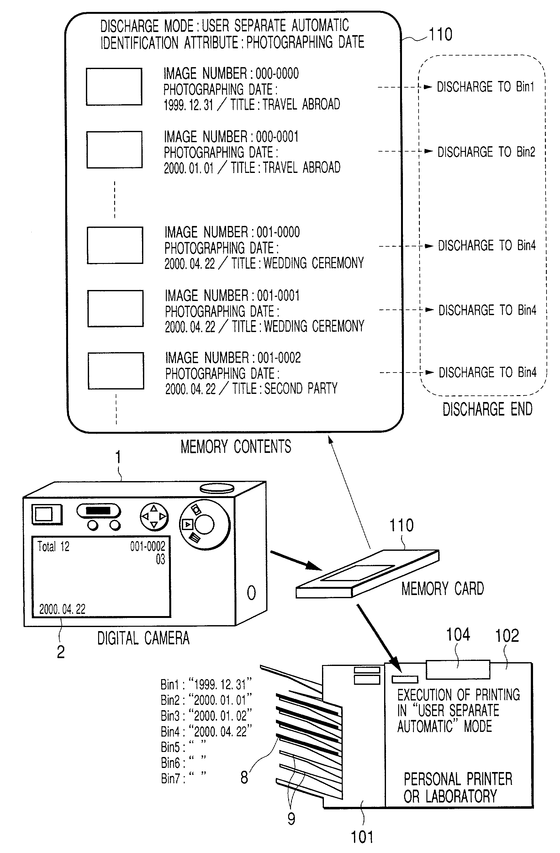 Image recording device and image recording method