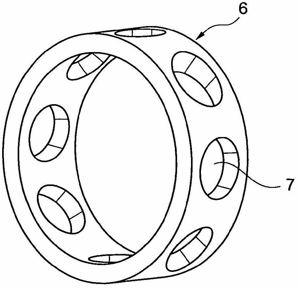 Ball bearing cage