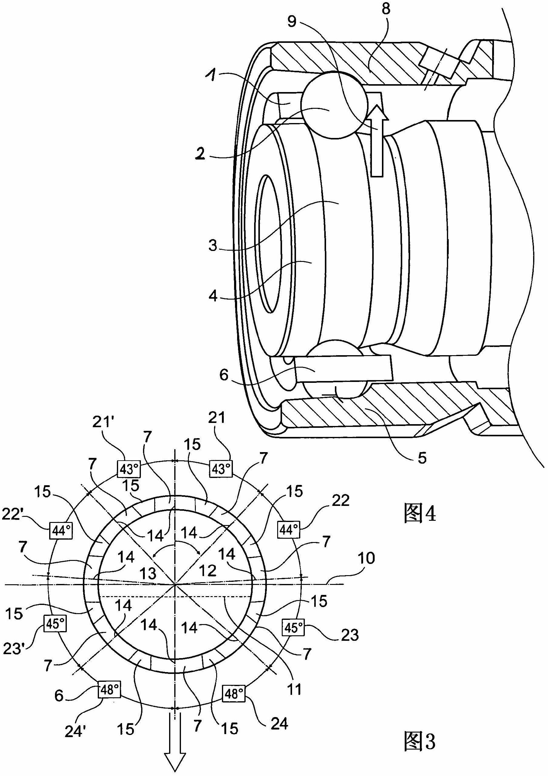 Ball bearing cage