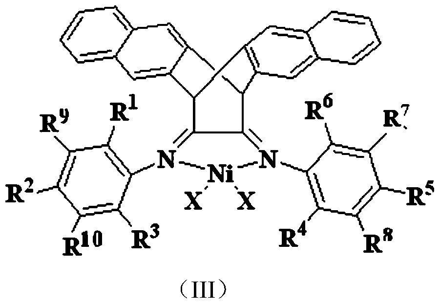 A kind of diimine ligand compound, complex and application