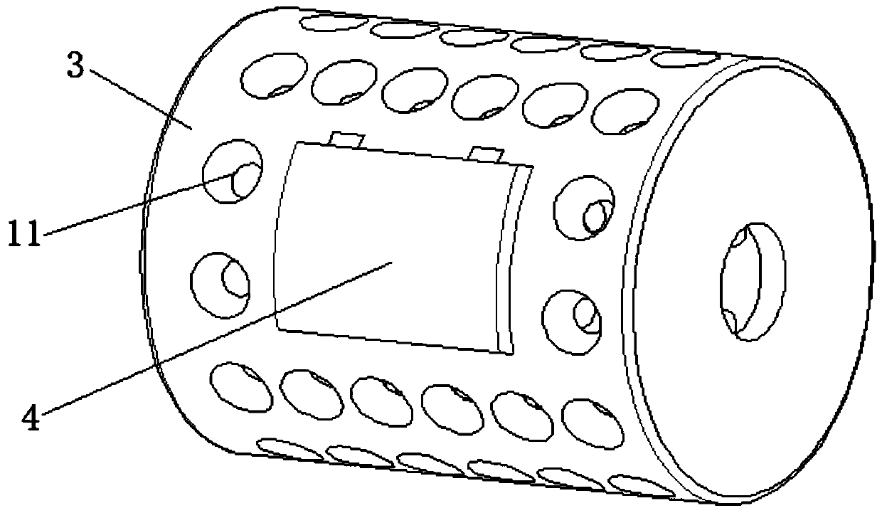 Negative pressure type pericarpium citri reticulatae drying device and method