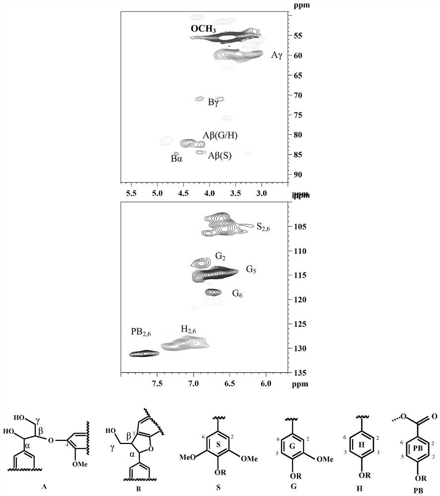 Method for separating wood fiber components