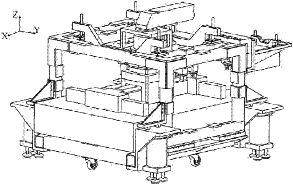 Optical measuring stand apparatus