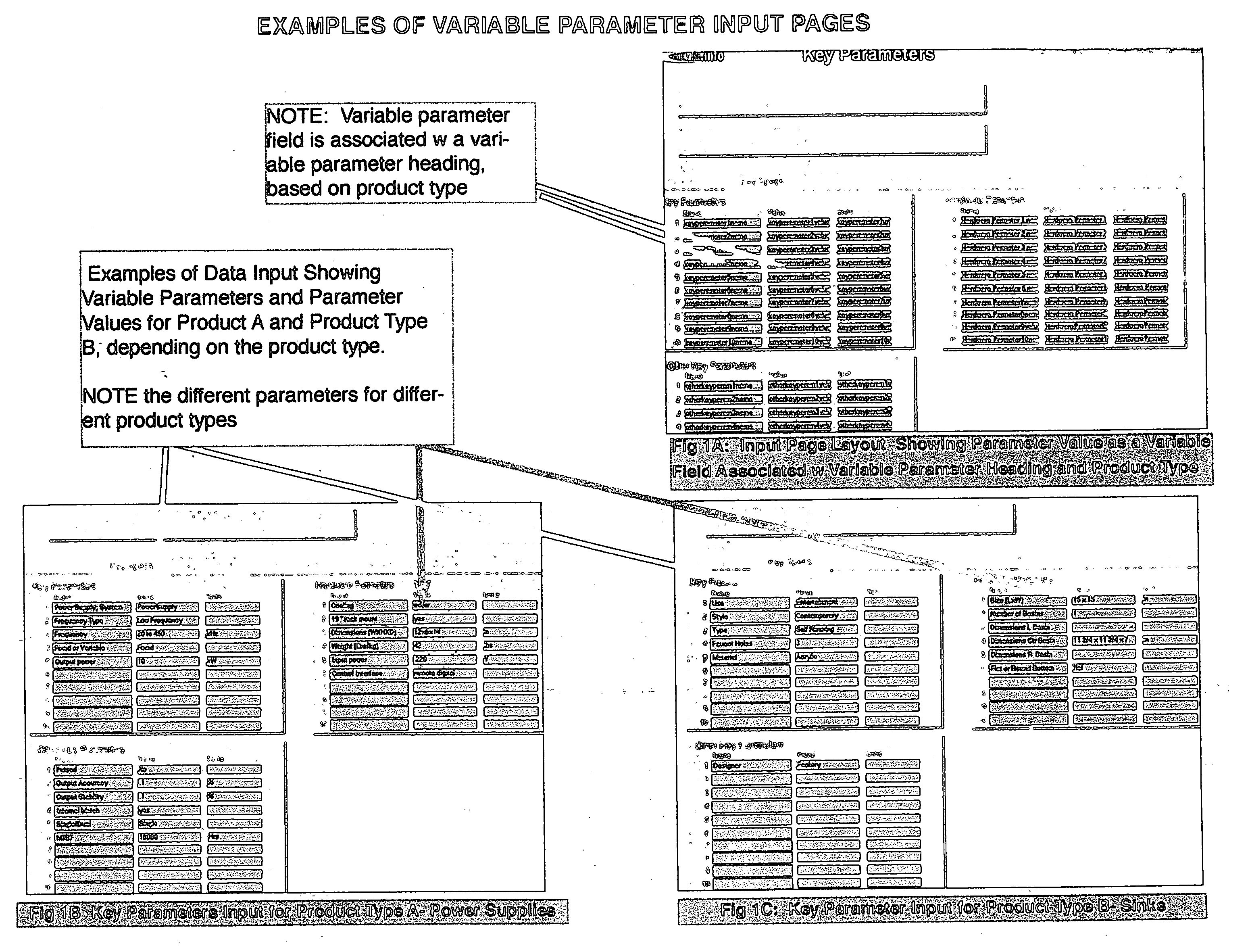 System and method for organization and display of data using identification of key data for comparison and analysis