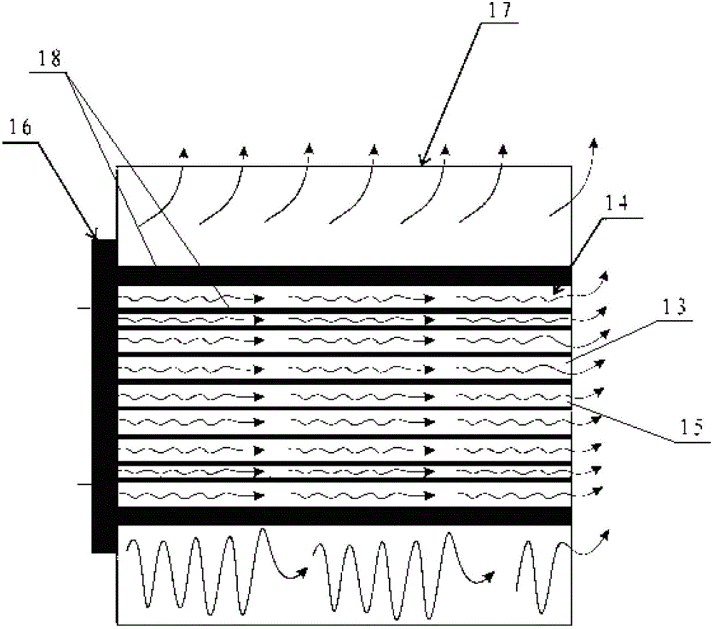 High-power LED (light-emitting diode) lamp radiator