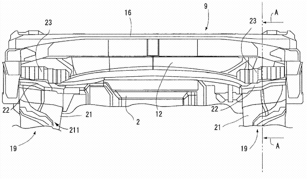 Vehicle strut tower support reinforcing structure