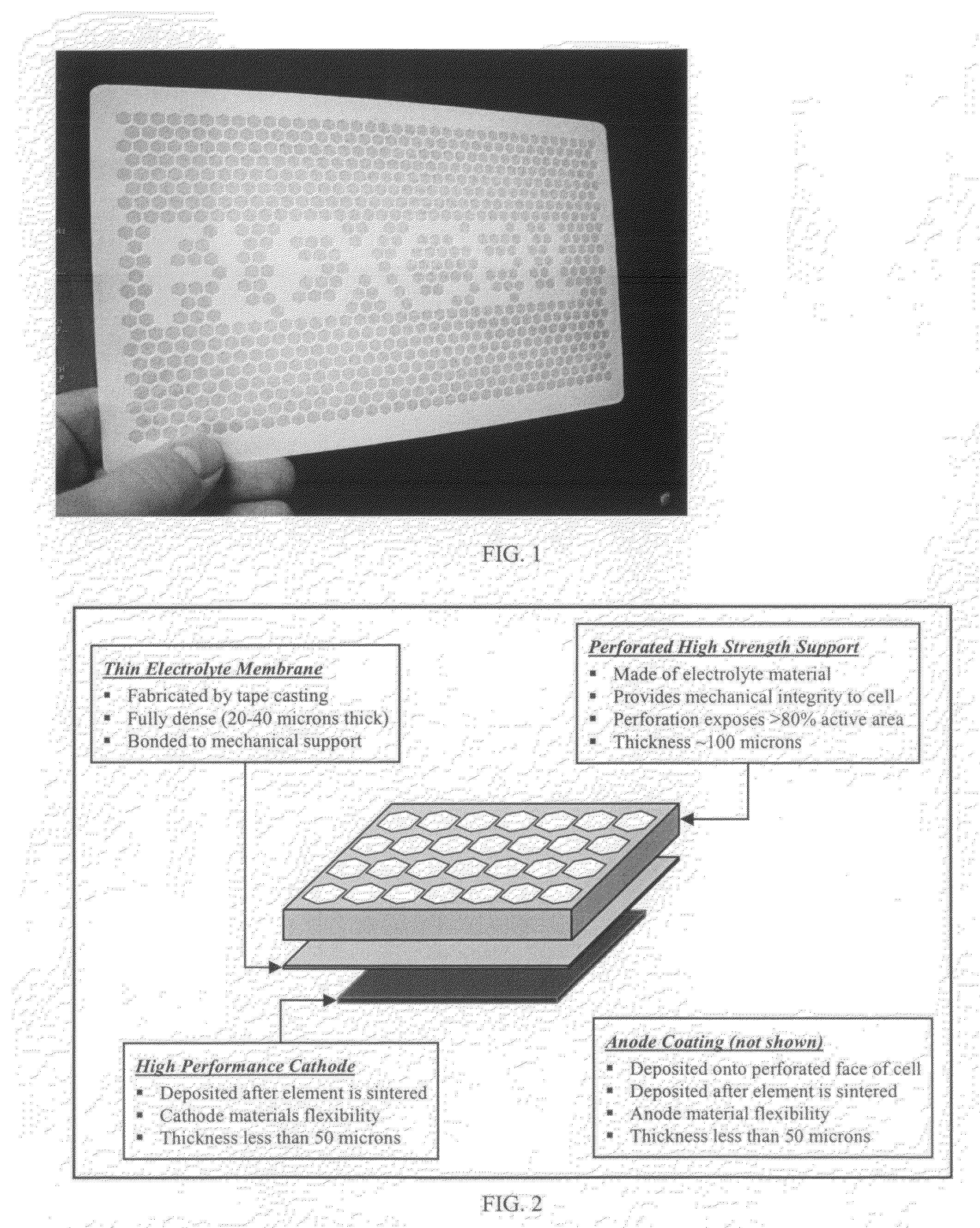 High performance multilayer electrodes for use in reducing gases