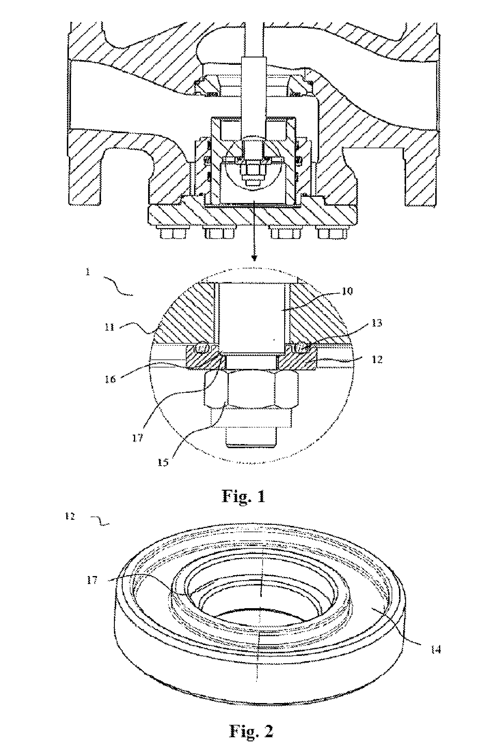 Valve Stem and Valve Core Assembly and Valve Comprising the Assembly