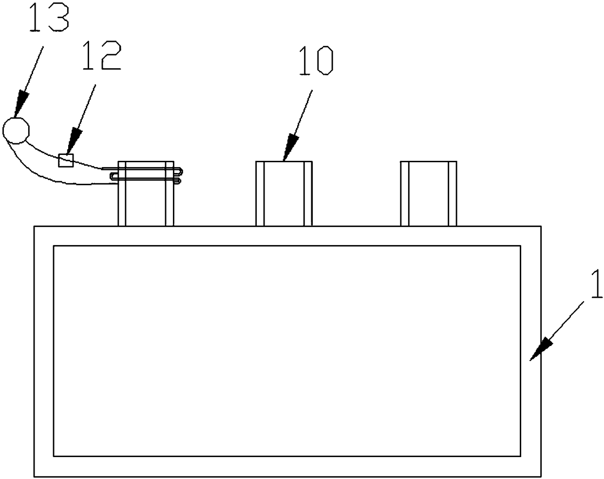 OLED evaporation crucible