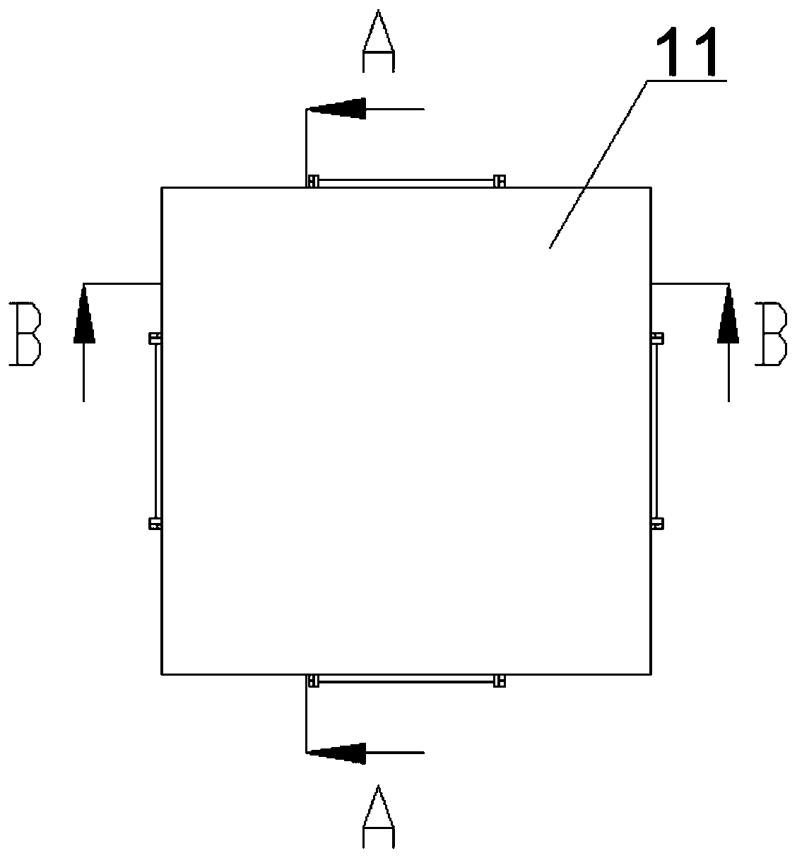 Combined assembly type three-dimensional seismic isolation device for floating cultural relics