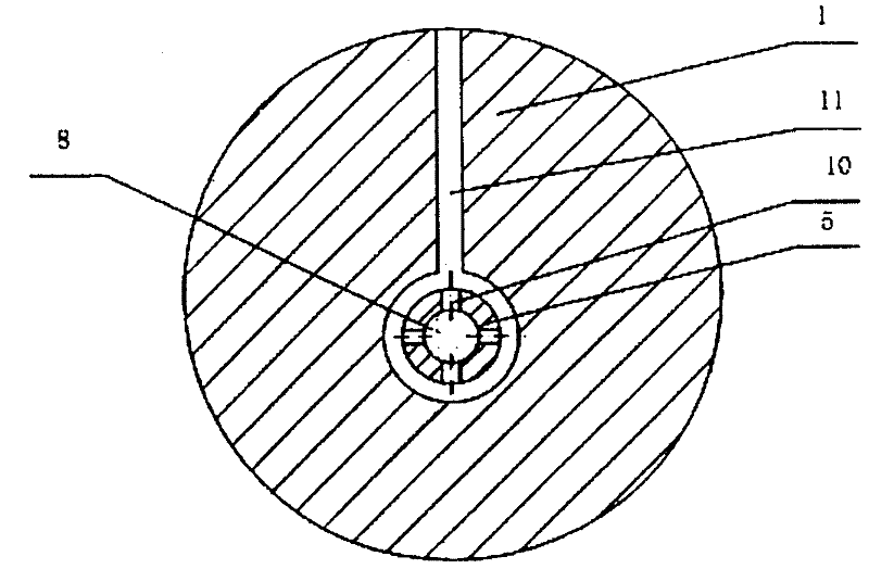 Internally tangent double-barrel rolling type pump