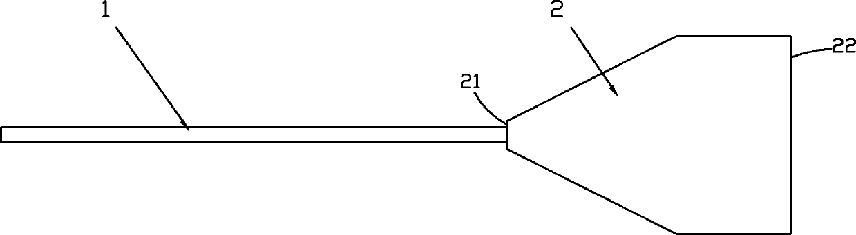 End face protection structure of high-power laser optical fiber