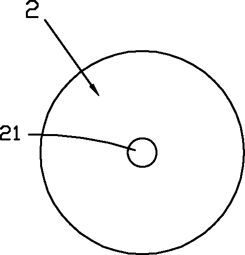 End face protection structure of high-power laser optical fiber