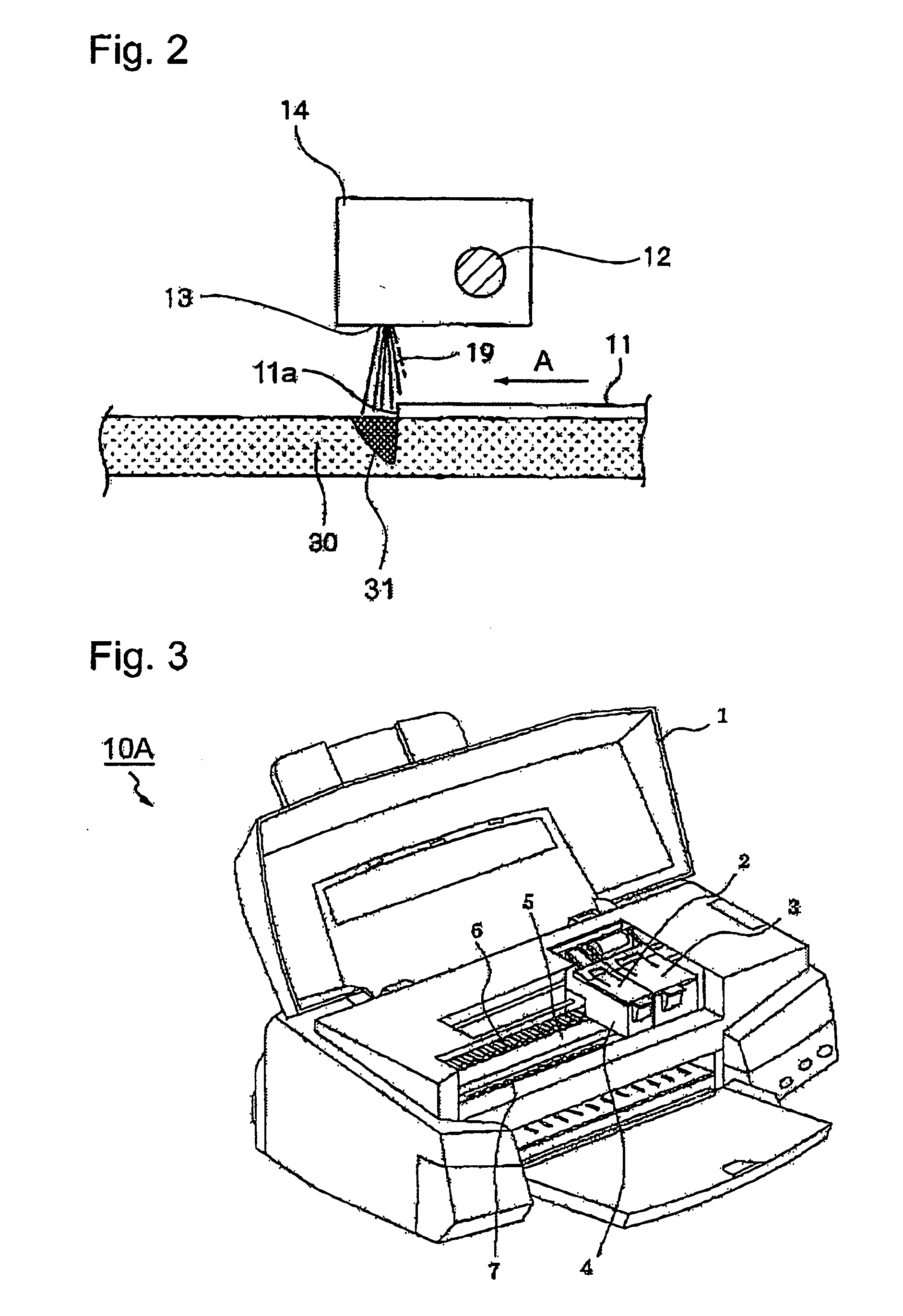 Capture member and ink jet printer