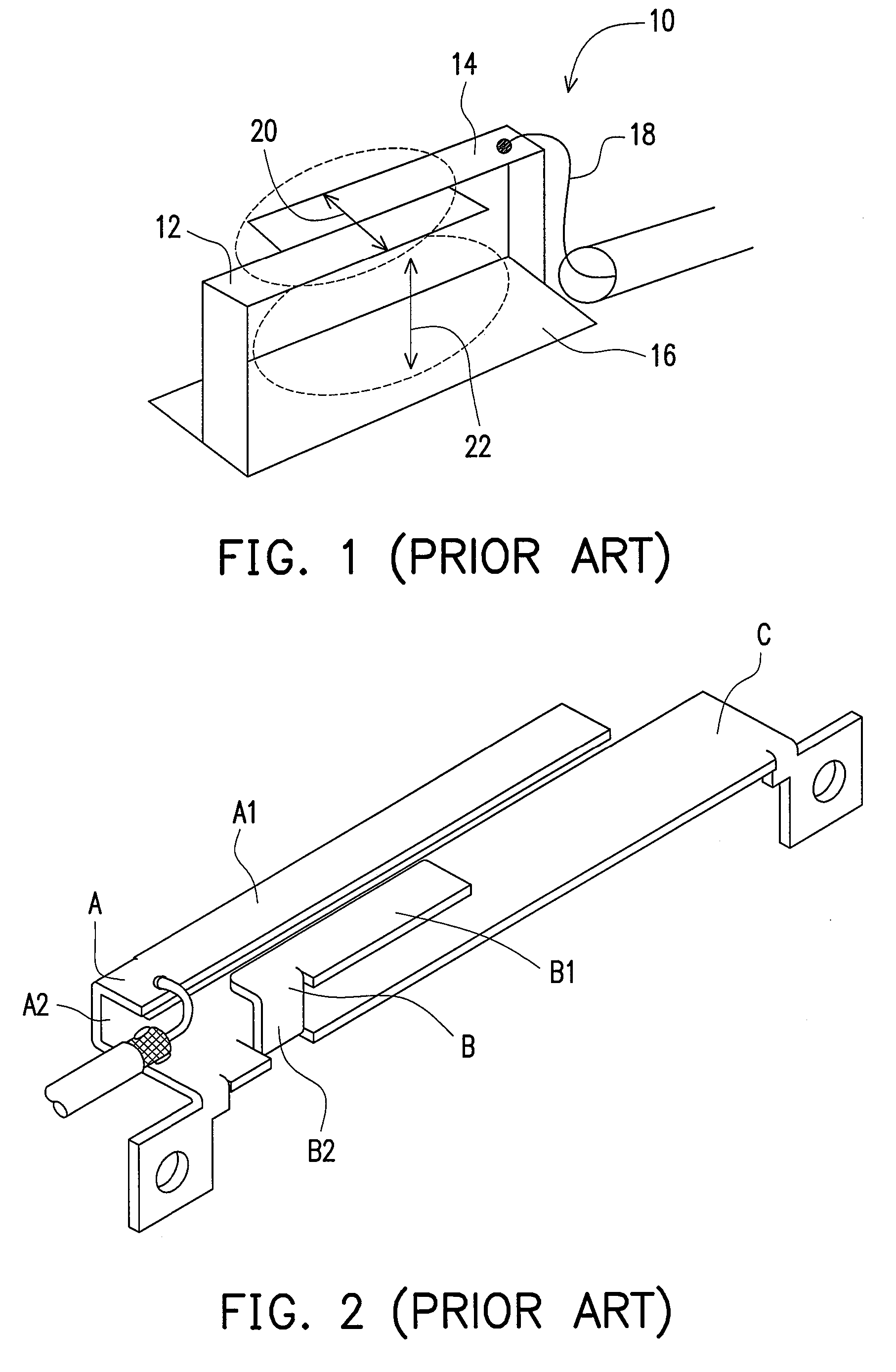 Multi-frequency antenna with dual loops