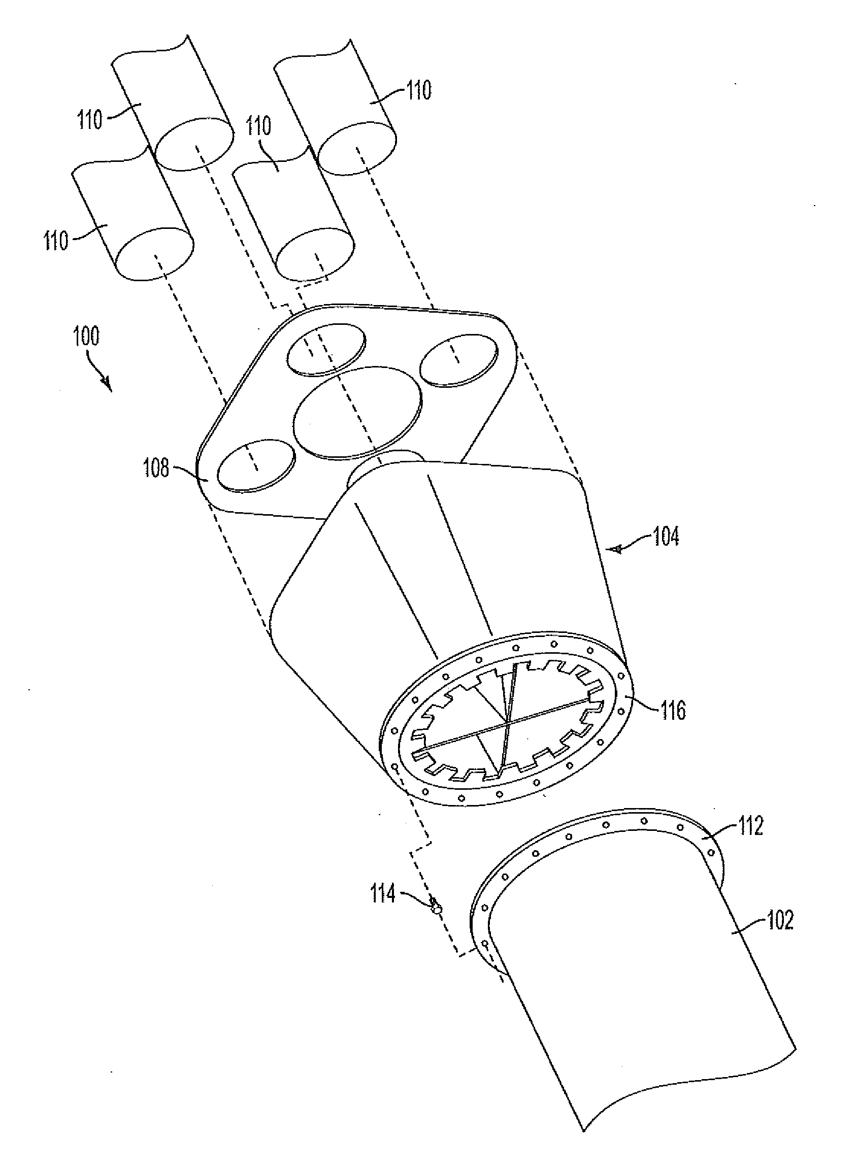 Coal flow splitters and distributor devices