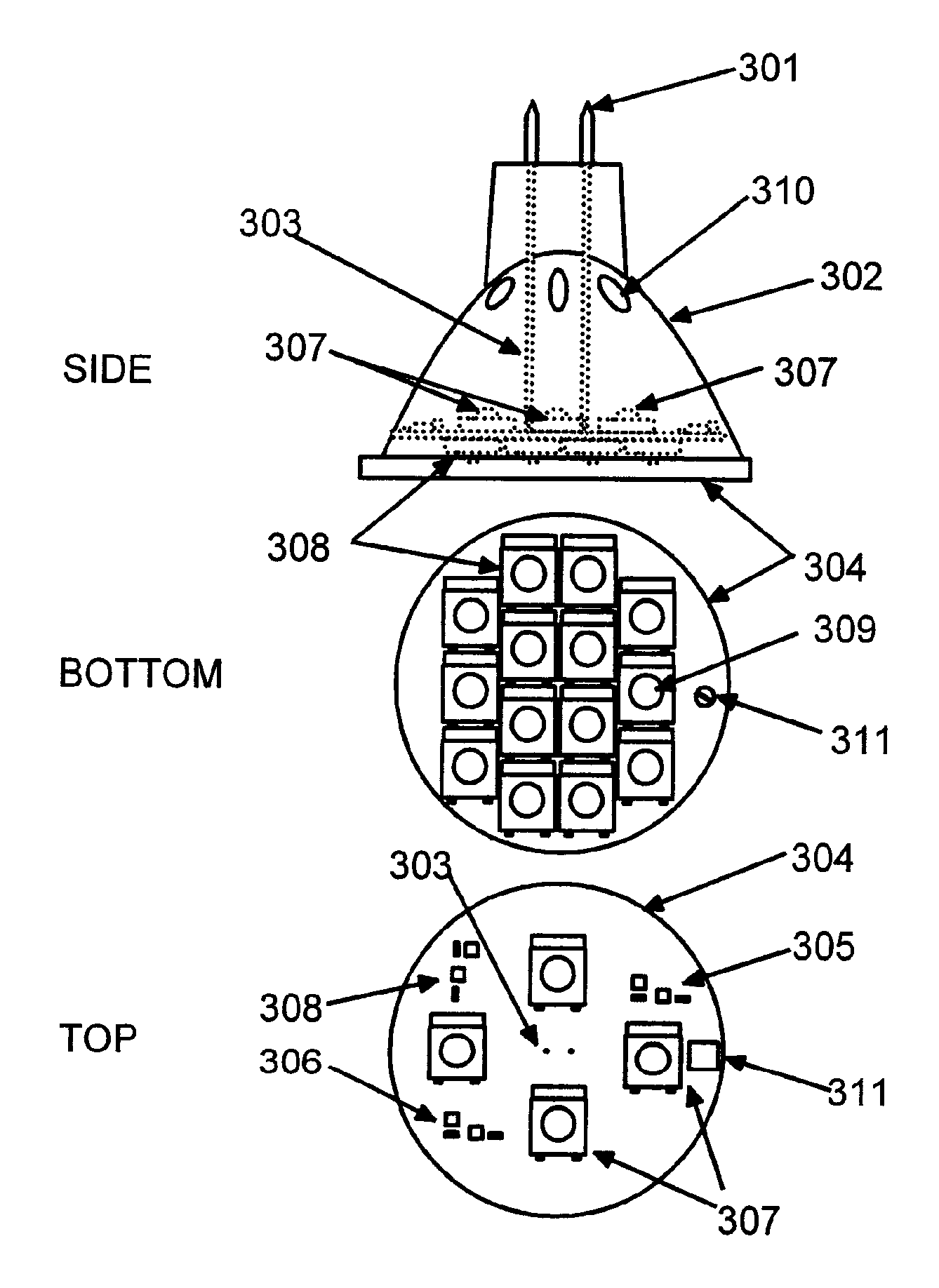 Light Emitting Diode Replacement Lamp