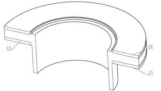 Uniform-load thrust sliding bearing group for downhole power drilling tools