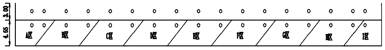 Earthwork excavation method for long and narrow deep foundation pit