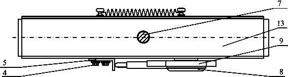 Detector for detecting axial displacement degree of coupling